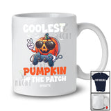 Personalized Custom Name Coolest Pumpkin In The Patch; Joyful Halloween Gamer Family T-Shirt