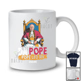Personalized Custom Name Da Pope Leo XIV; Humorous Chicago Prevost Da Pope 2025 T-Shirt