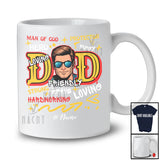 Personalized Custom Name Dad Definition Protector; Amazing Father's Day Dad Sunglasses T-Shirt