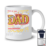 Personalized Custom Name Dad Definition Protector; Amazing Father's Day King; Daddy Family T-Shirt