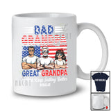 Personalized Custom Name Dad Grandpa Great Grandpa Getting Better; Proud Father's Day Daughter T-Shirt