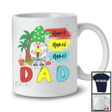 Personalized Custom Name Dad, Cute Summer Vacation Gnome Sunglasses, Family Group T-Shirt