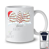 Personalized Custom Name Dad; Wonderful Christmas Santa Tree Cake Cosplay; Baking Family T-Shirt