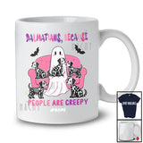 Personalized Custom Name Dalmatians People Creepy; Amazing Halloween Boo Ghost Family T-Shirt