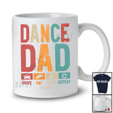 Personalized Custom Name Dance Dad; Proud Father's Day Dancer Dancing Father Dance; Family T-Shirt