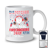Personalized Custom Name Dispatcher Real Firecrackers; Joyful 4th Of July Fireworks; Patriotic T-Shirt
