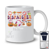Personalized Custom Name Dispatcher; Humorous Halloween Cosplay Boo Ghost Pumpkin T-Shirt