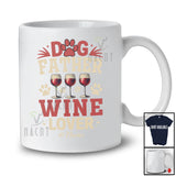 Personalized Custom Name Dog Father Wine Lover; Humorous Father's Day Drinking Drunker; Family T-Shirt