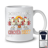 Personalized Custom Name Don't Be Chicken Sheet; Lovely Halloween Plaid Four Chicken Boo Ghost T-Shirt