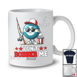 Personalized Custom Name Don't Bobber Me; Humorous Fishing Pun Fisherman Fish; Family Group T-Shirt