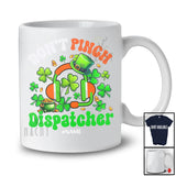 Personalized Custom Name Don't Pinch Dispatcher; Amazing St. Patrick's Day Irish Shamrocks T-Shirt