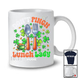 Personalized Custom Name Don't Pinch Lunch Lady; Amazing St. Patrick's Day Irish Shamrocks T-Shirt