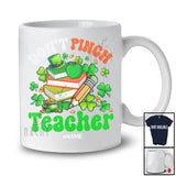 Personalized Custom Name Don't Pinch Teacher; Amazing St. Patrick's Day Irish Shamrocks T-Shirt