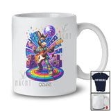 Personalized Custom Name Donkey Disco Sunglasses Playing Rock Guitar; Joyful Guitarist Music T-Shirt