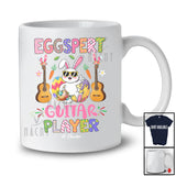 Personalized Custom Name Eggspert Guitar Player; Joyful Easter Egg Expert; Musical Instrument T-Shirt