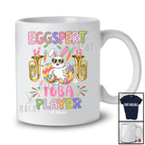 Personalized Custom Name Eggspert Tuba Player; Joyful Easter Egg Expert; Musical Instrument T-Shirt