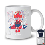 Personalized Custom Name Firecracker Playing Game; Lovely 4th Of July Patriotic; Gaming Gamer T-Shirt