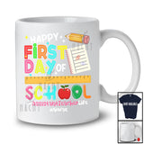 Personalized Custom Name First Day Of School Assistant Teacher Life; Lovely Back To School Things T-Shirt