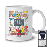 Personalized Custom Name First Day Of School Counselor; Amusing Back To School Tools Leopard T-Shirt