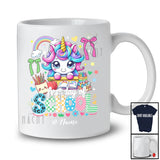Personalized Custom Name First Day Of School; Adorable Unicorn Face Girl; Teacher Students T-Shirt