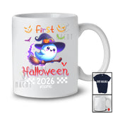 Personalized Custom Name First Halloween 2026; Adorable Family Witch Boo Ghost T-Shirt