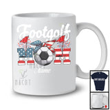 Personalized Custom Name Footgolf Mom, Proud 4th Of July USA Flag Headband, Patriotic Family T-Shirt