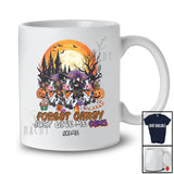 Personalized Custom Name Forget Candy Give Me Cows; Lovely Halloween Three Witch Farmer T-Shirt