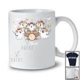 Personalized Custom Name Four Boo Playing Drum; Joyful Halloween Custom Name Dummer T-Shirt