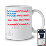 Personalized Custom Name German Shepherd Patriotic US Flag; Awesome 4th Of July Animal T-Shirt