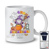 Personalized Custom Name Gnome Shenanigans Begin; Amusing Halloween Gnome Witch T-Shirt