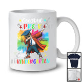 Personalized Custom Name Goodbye Pre-K Hello Kindergarten, Colorful Graduation Boy Dabbing, Graduate T-Shirt