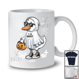 Personalized Custom Name Goose Boo Ghost Cosplay; Lovely Halloween Goose Sunglasses; Farmer T-Shirt