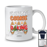 Personalized Custom Name Grandma's Cookie Baking Crew; Fantastic Christmas Lights; Baker Family T-Shirt