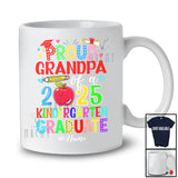 Personalized Custom Name Grandpa Class of 2025 Kindergarten Graduate; Proud Graduation Family T-Shirt