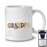 Personalized Custom Name Grandpa, Creepy Halloween Costume Spider Lover, Family Group T-Shirt