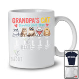 Personalized Custom Name Grandpa's Cat Growing Since Year, Lovely Father's Day Cat Lover T-Shirt