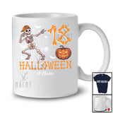 Personalized Custom Name Halloween 18; Joyful 18th Birthday 18 Years Old Skeleton; Family T-Shirt