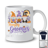 Personalized Custom Name Hanging With My Gnomies; Awesome Halloween Three Witch Gnomes T-Shirt
