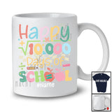 Personalized Custom Name Happy 100 Days of School; Lovely Math Formula; Groovy Teacher T-Shirt