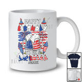 Personalized Custom Name Happy Birthday America; Joyful 4th Of July Beer Drinking; Patriotic T-Shirt