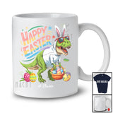 Personalized Custom Name Happy Easter; Amazing Easter Bunny T-Rex; Egg Hunt Family T-Shirt