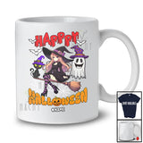 Personalized Custom Name Happy Halloween; Adorable Witch Ghost Boo Candy; Family T-Shirt