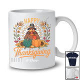 Personalized Custom Name Happy Thanksgiving; Lovely Custom Name Bowling Player Fall; Family T-Shirt