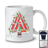 Personalized Custom Name Harmonica Christmas Tree; Lovely Gnome Musical Instruments Player T-Shirt