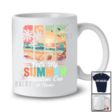 Personalized Custom Name Hello My Summer Vacation Era; Joyful Vintage Summer Beach T-Shirt