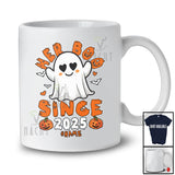 Personalized Custom Name Her Boo Since 2025; Lovely Halloween Boo Ghost; Couple Family T-Shirt
