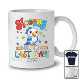 Personalized Custom Name Hooray For The Last Day; Lovely Summer Vacation School Macaw T-Shirt