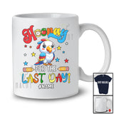 Personalized Custom Name Hooray For The Last Day; Lovely Summer Vacation School Parrot T-Shirt