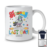 Personalized Custom Name Hooray For The Last Day; Lovely Summer Vacation School Pigeon T-Shirt