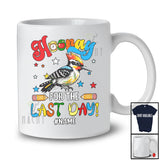 Personalized Custom Name Hooray For The Last Day; Lovely Summer Vacation School Woodpecker T-Shirt